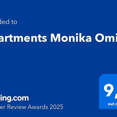 Apartments Monika אומיס מראה חיצוני תמונה